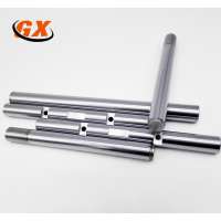 Chrome plated piston rod shaft